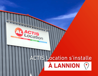 ACTIS Location s'implante à Lannion en Bretagne (22)
