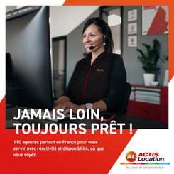 Location matériel de manutention : réactivité et proximité avec ACTIS Location