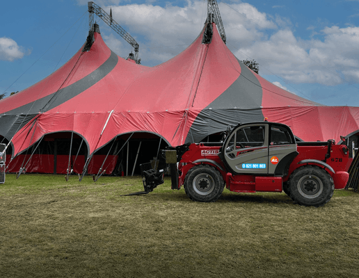 Location de matériel de manutention pour les festivals et événements culturels 