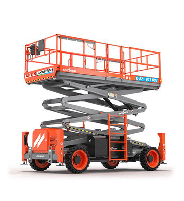 Nacelle Ciseaux Thermique 18 mètres - Double extension
